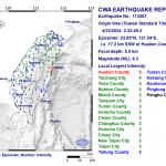 Gempa Berkekuatan 6,3 Skala Richter Melnada Taiwan Dini Hari Ini